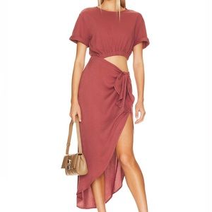 NWT free people Rae maxi dress